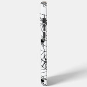 Zwarte Witte spinnen spinnenweb Halloween patroon Case-Mate iPhone Case (Achterkant / Links)