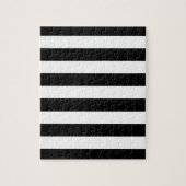 Zwarte witte streep, rustrerend legpuzzel (Verticaal)