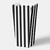 Zwarte witte strepen bedankdoosjes (Achterkant)
