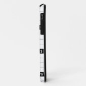 zwarte witte sudoku Case-Mate iPhone case (Achterkant/links)