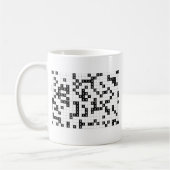 zwarte witte sudoku koffiemok (Links)