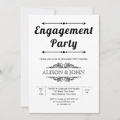 zwarte, witte tekenwedstrijd kaart (Voorkant)