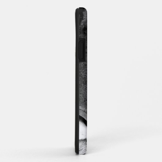 Zwarte witte tijger Case-Mate iPhone case (Achterkant/rechts)