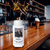 Zwarte witte verjaardagsfoto man mythe legende seltzer blikjeskoeler