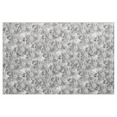 zwarte witte vis stof (Yard (91,4 cm))