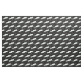 zwarte witte walvissen stof (Yard (91,4 cm))
