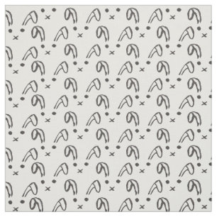 Zwarte witte waterverf handtas stof