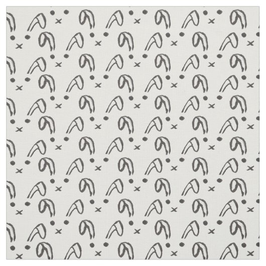 Zwarte witte waterverf handtas stof (Swatch)