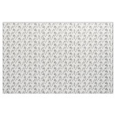 Zwarte witte waterverf handtas stof (Fat Quarter)