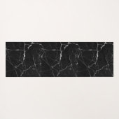 Zwarte witte zilvervaten yogamat (Achterkant (horizontaal))