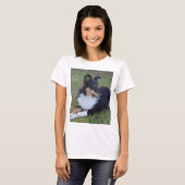 zwarte witte zout vol t-shirt (Voorkant volledig)