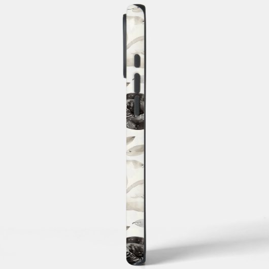 Zwarte witte zwanen Case-Mate iPhone case (Achterkant / Links)