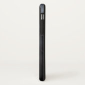 Zwarte wolf Case-Mate iPhone case (Achterkant/links)