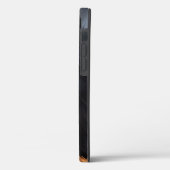 Zwarte wolf Case-Mate iPhone case (Achterkant / Links)