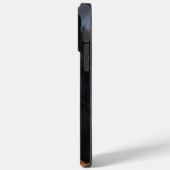 zwarte wolf Case-Mate iPhone case (Achterkant / Links)