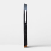 Zwarte wolf Case-Mate iPhone case (Achterkant / Links)