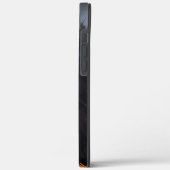 Zwarte wolf Case-Mate iPhone case (Achterkant / Links)