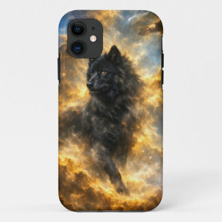 Zwarte Wolf Case-Mate iPhone Case