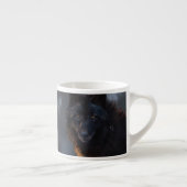 Zwarte wolf espresso kop (Rechts)