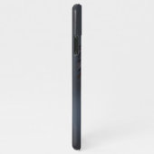 Zwarte wolf iPhone hoesje (Rechterkant)