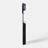 Zwarte wolf iPhone hoesje (Linkerkant)