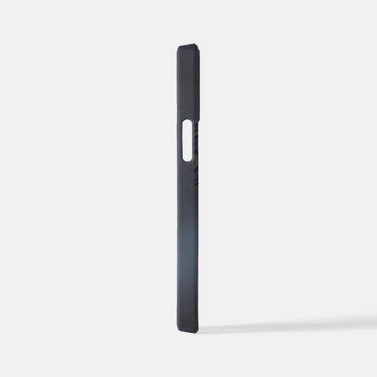 Zwarte wolf iPhone hoesje (Rechterkant)