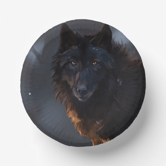 Zwarte wolf papieren kommen (Voorkant)