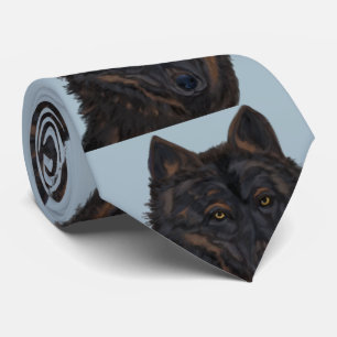 Zwarte Wolf Stropdas
