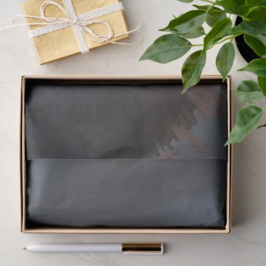 Zwarte wolf tissuepapier (Geschenk)