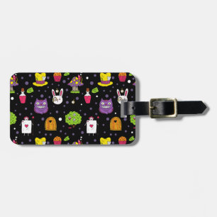 zwarte Wonderland Bagagelabel