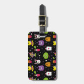 zwarte Wonderland Bagagelabel (Voorkant verticaal)