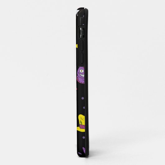 zwarte Wonderland Case-Mate iPhone Case (Achterkant/links)