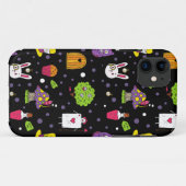 zwarte Wonderland Case-Mate iPhone Case (Achterkant (horizontaal))