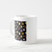zwarte Wonderland Koffiemok (Voorkant links)
