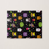 zwarte Wonderland Legpuzzel (Horizontaal)