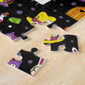 zwarte Wonderland Legpuzzel (Zijkant)