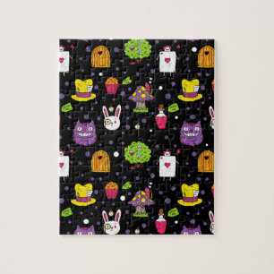 zwarte Wonderland Legpuzzel