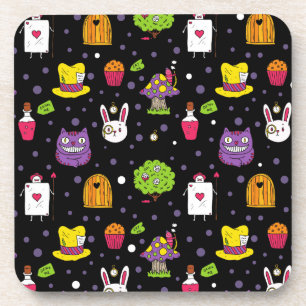 zwarte Wonderland Onderzetter