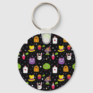 zwarte Wonderland Sleutelhanger