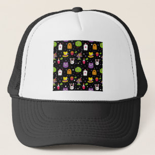 zwarte Wonderland Trucker Pet