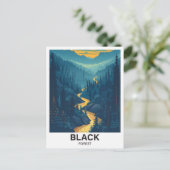 Zwarte Woud Baden-Württemberg Duitsland Reizen Briefkaart (Staand voorkant)