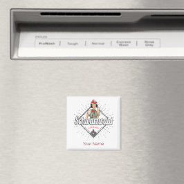 Zwarte Woud Baden-Württemberg Duitsland Vintage Magneet