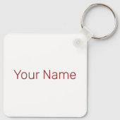 Zwarte Woud Baden-Württemberg Duitsland Vintage Sleutelhanger (Achterkant)