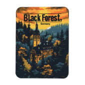 Zwarte Woud Duitsland Magneet (Verticaal)