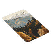 Zwarte Woud Duitsland Reizen Kunst Vintage Magneet (Rechterzijde)