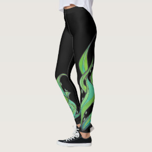 Zwarte Wreckleaf-Leggings Leggings