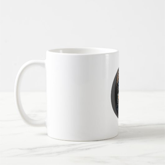 zwarte Yorkshire terriër Koffiemok (Links)