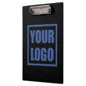  Zwarte zakelijke Logo-klembord Klembord (Links)