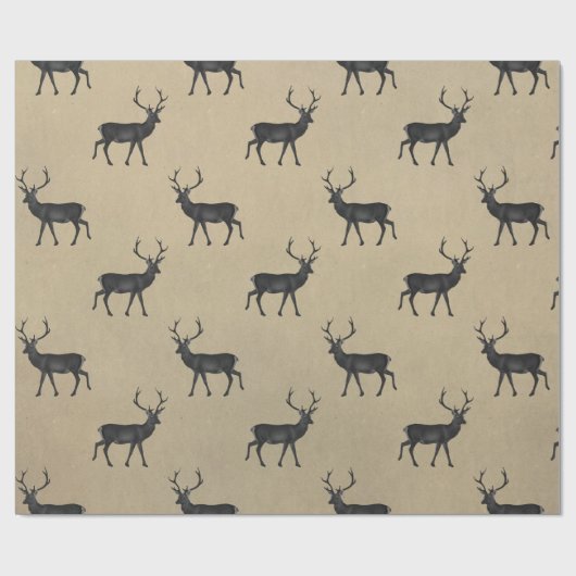 Zwarte zakken op steenachtergrond cadeaupapier (Vlak)