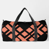 Zwarte zalm rood plunjezak (Achterkant)